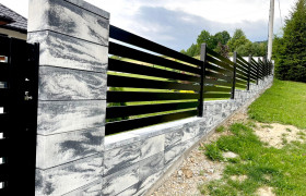 Блок пролетный каменный «Joniec ROMA Horizon», Оникс